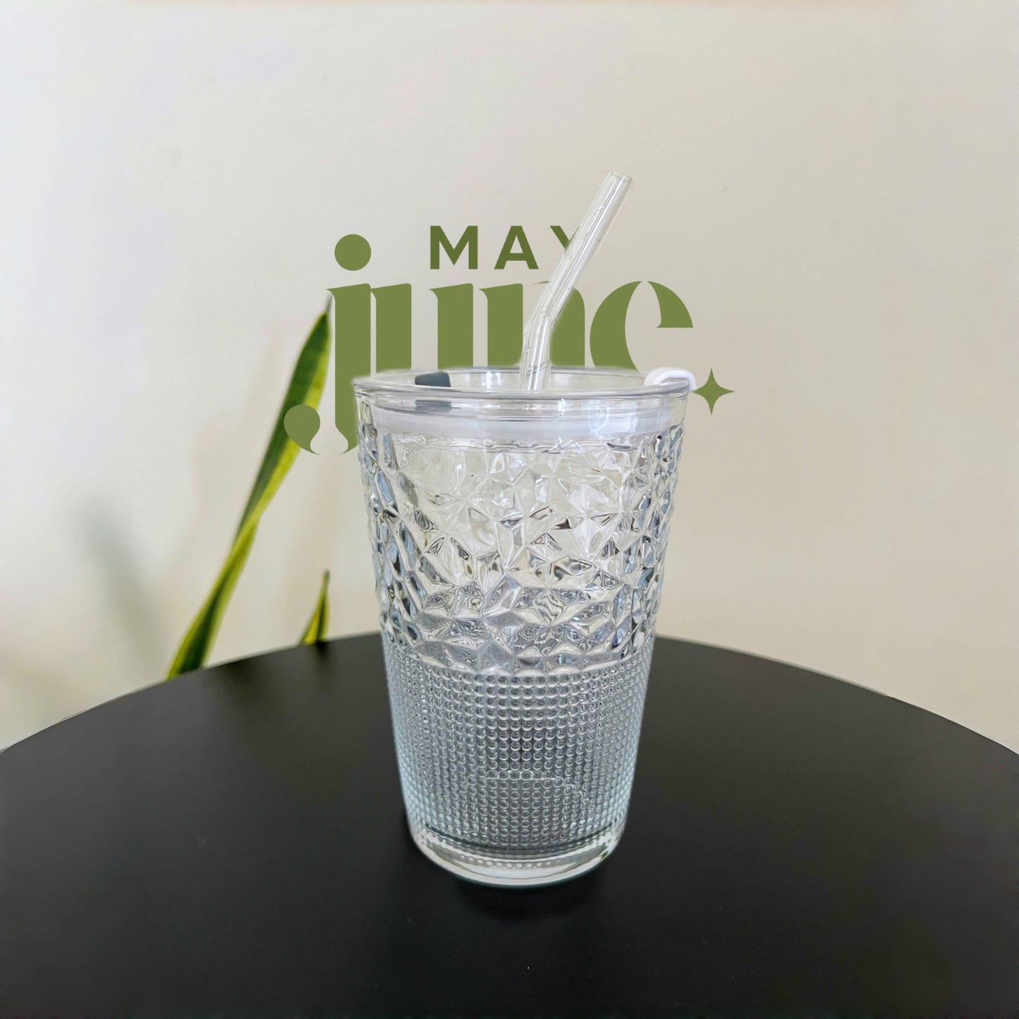 Diamond Glass cup