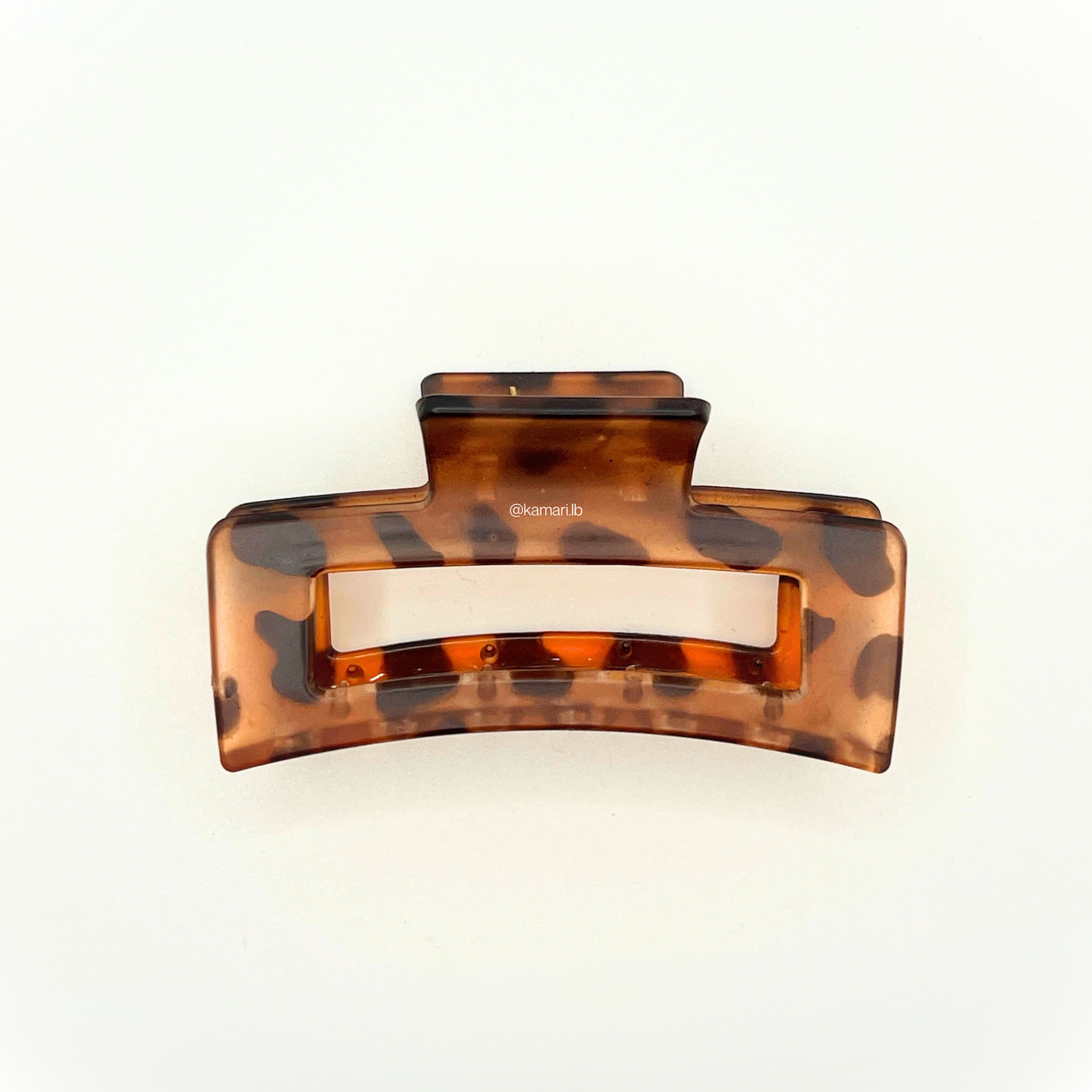Leopard Print Claw Clip