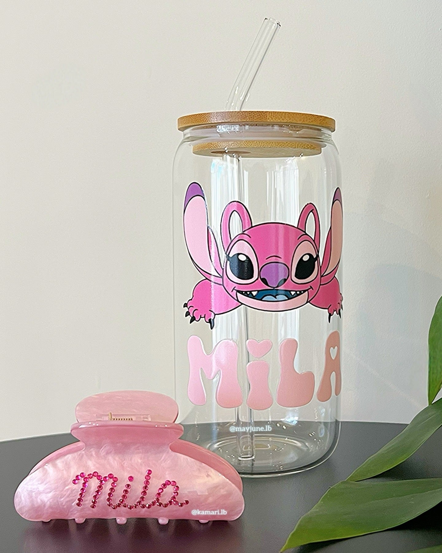 Customized Stitch Cup 💙