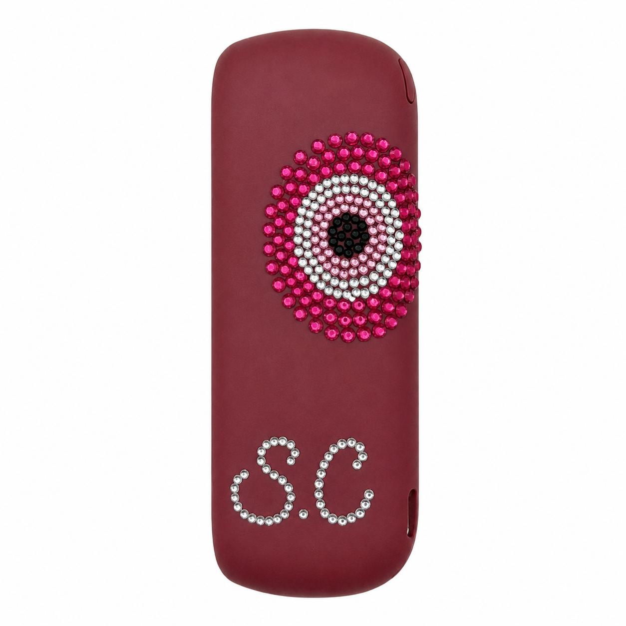Bedazzled Pink evil eye | IQOS