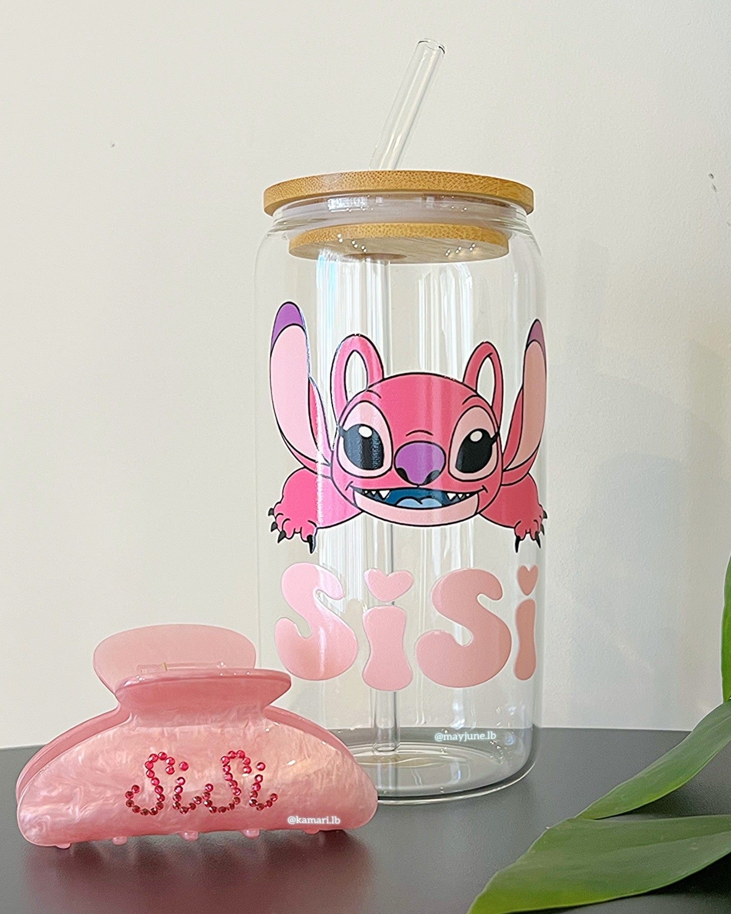 Customized Stitch Cup 💙
