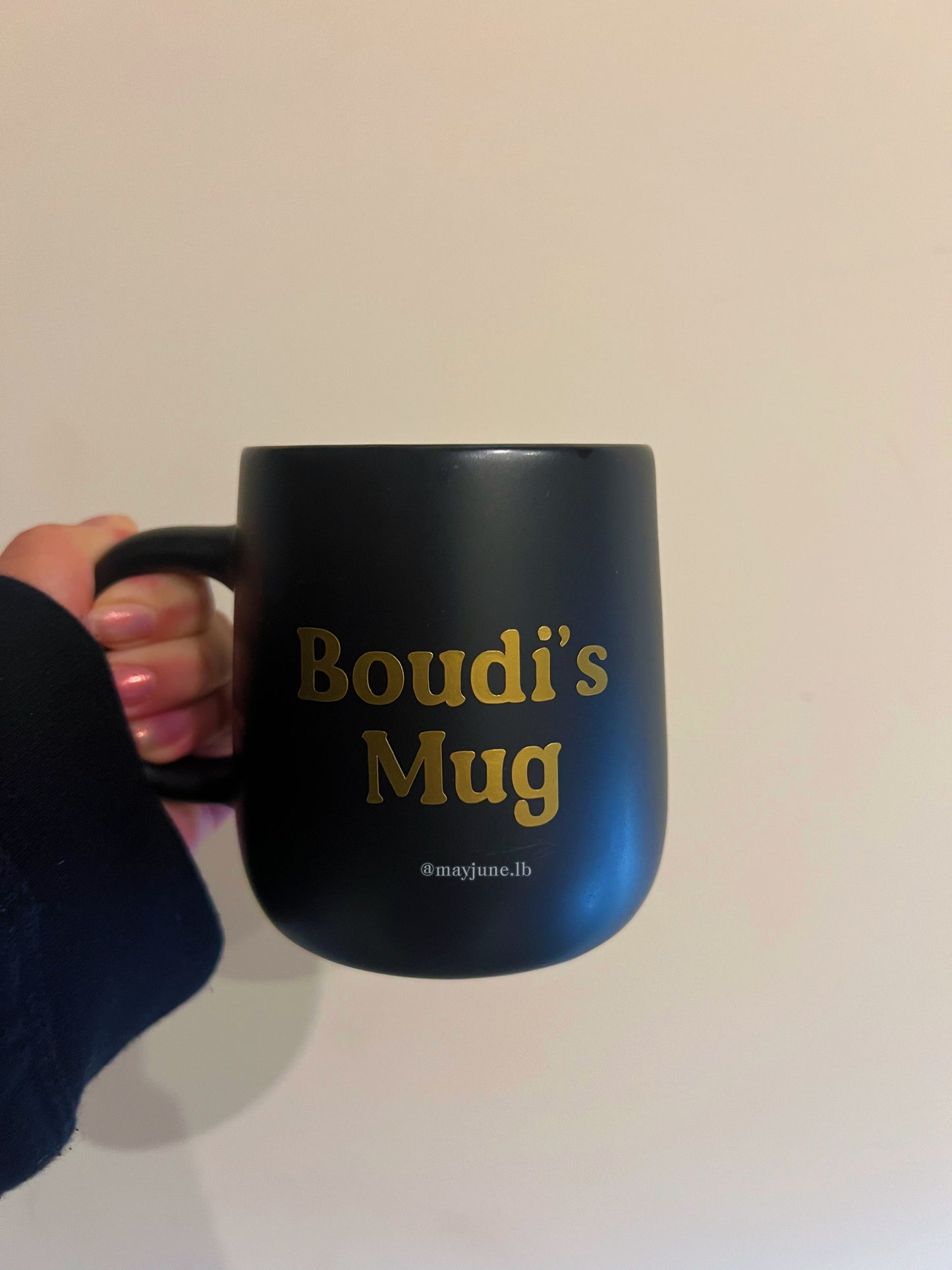Customized matte ceramic mug
