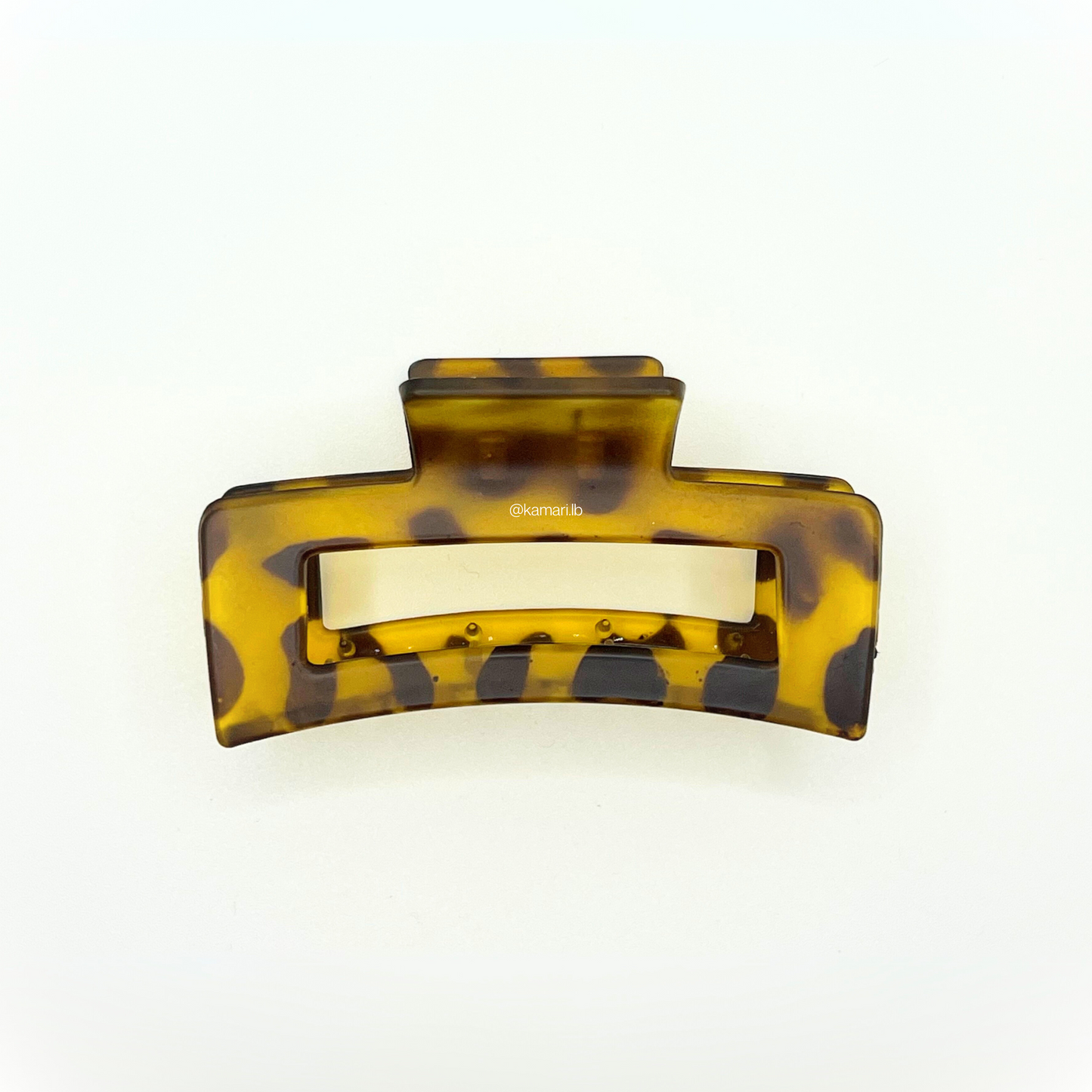 Leopard Print Claw Clip