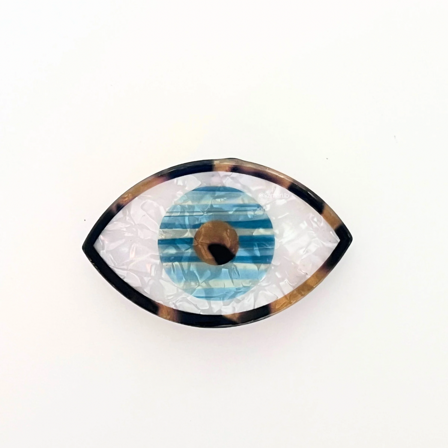 Acetic Evil eye Claw Clip 🧿