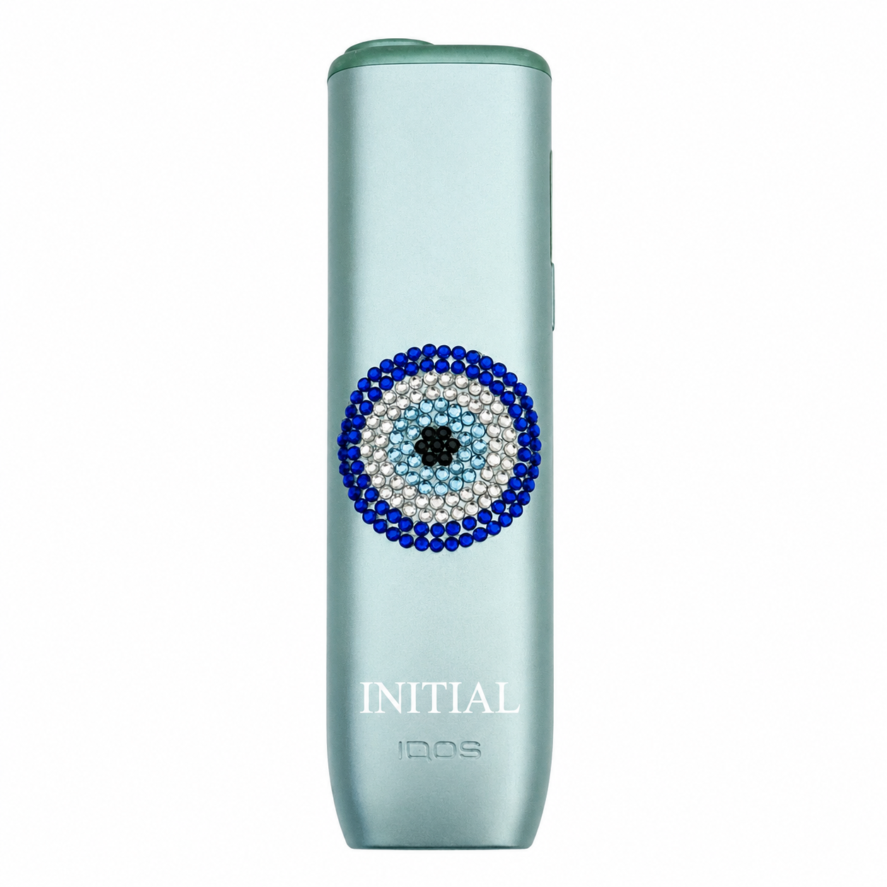 Blue evil eye with initials | IQOS π§Ώ