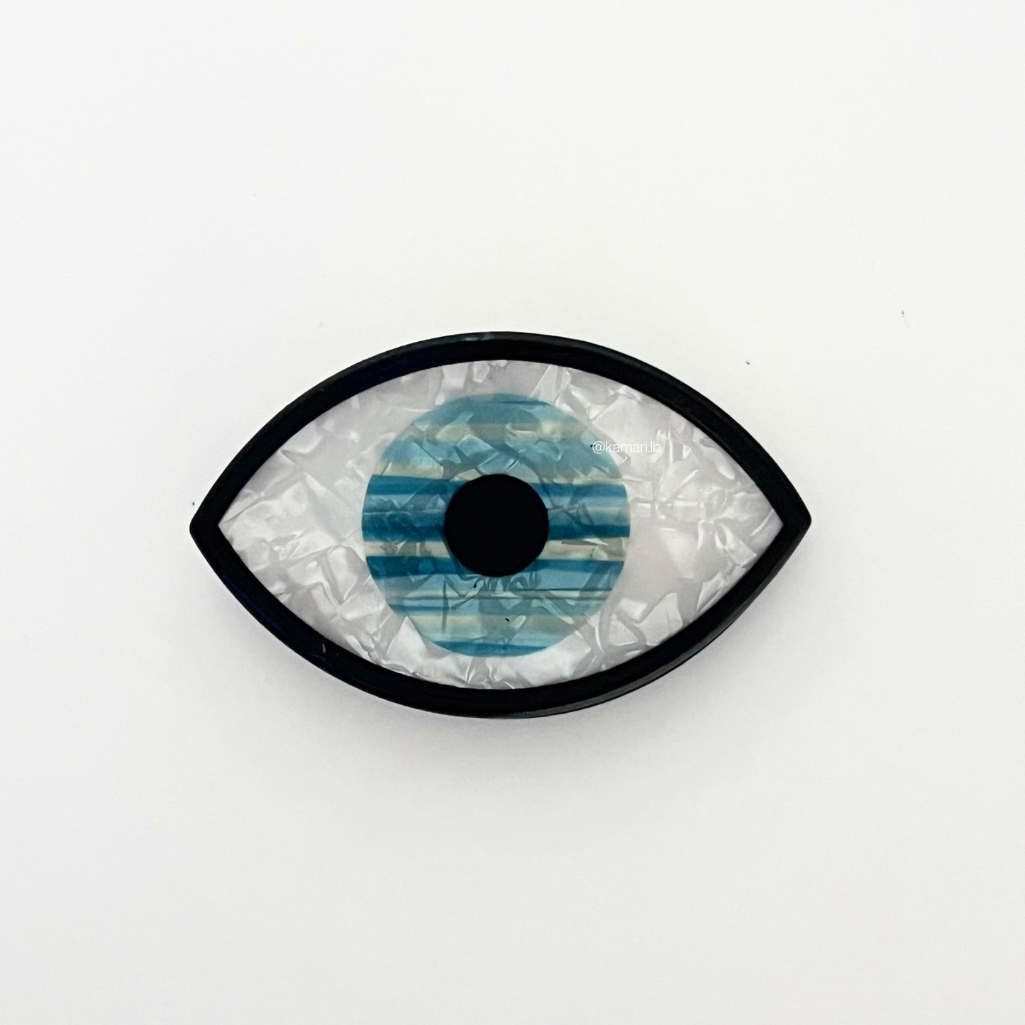 Acetic Evil eye Claw Clip 🧿