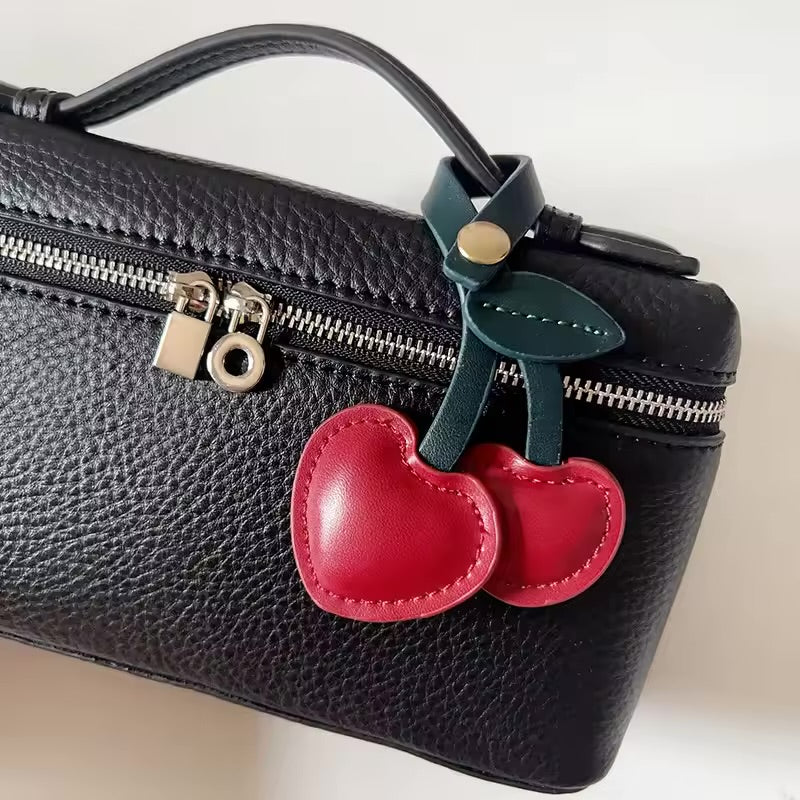 Cherry bag charm