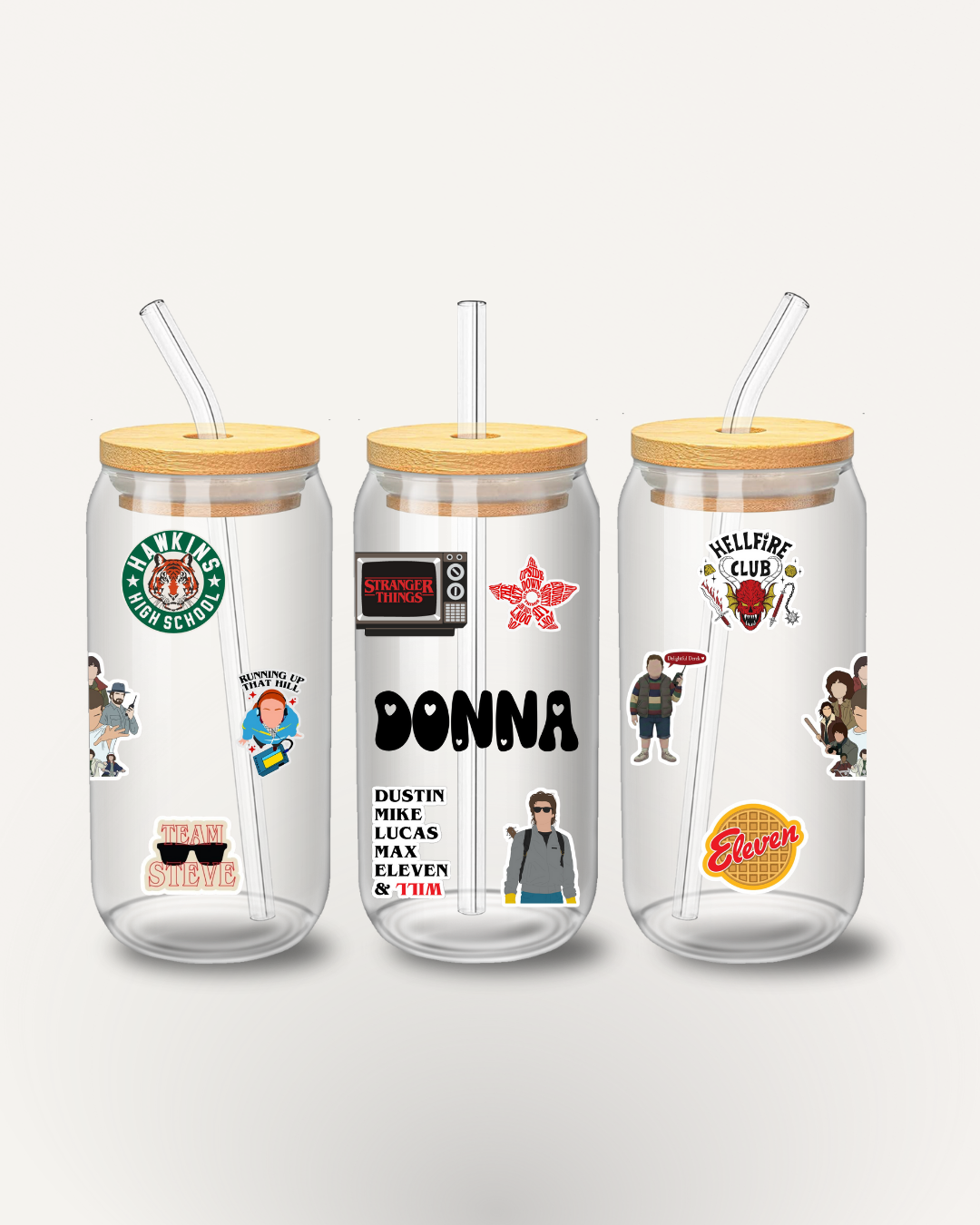 Stranger Things customized cup