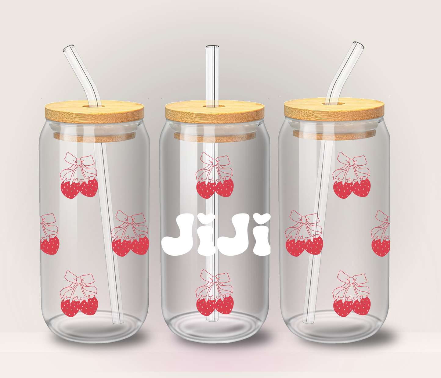 Personalized Strawberry Cup π