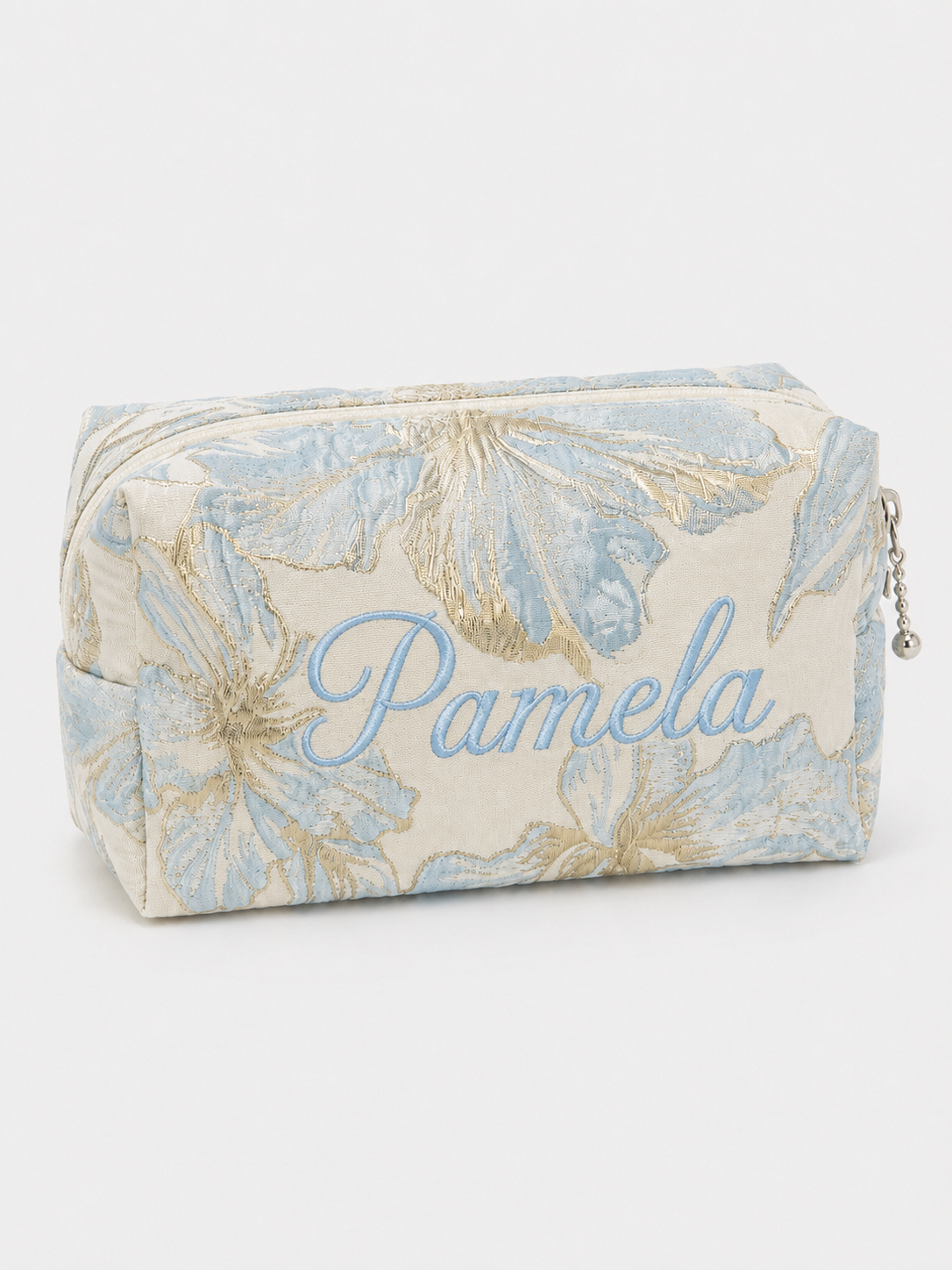 Blue Petal Pouch