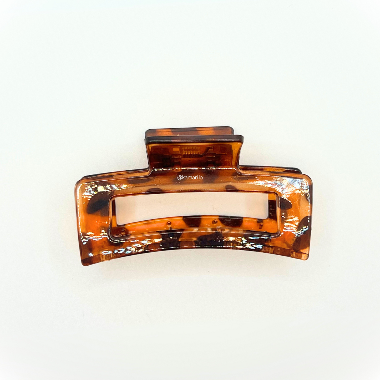 Leopard Print Claw Clip