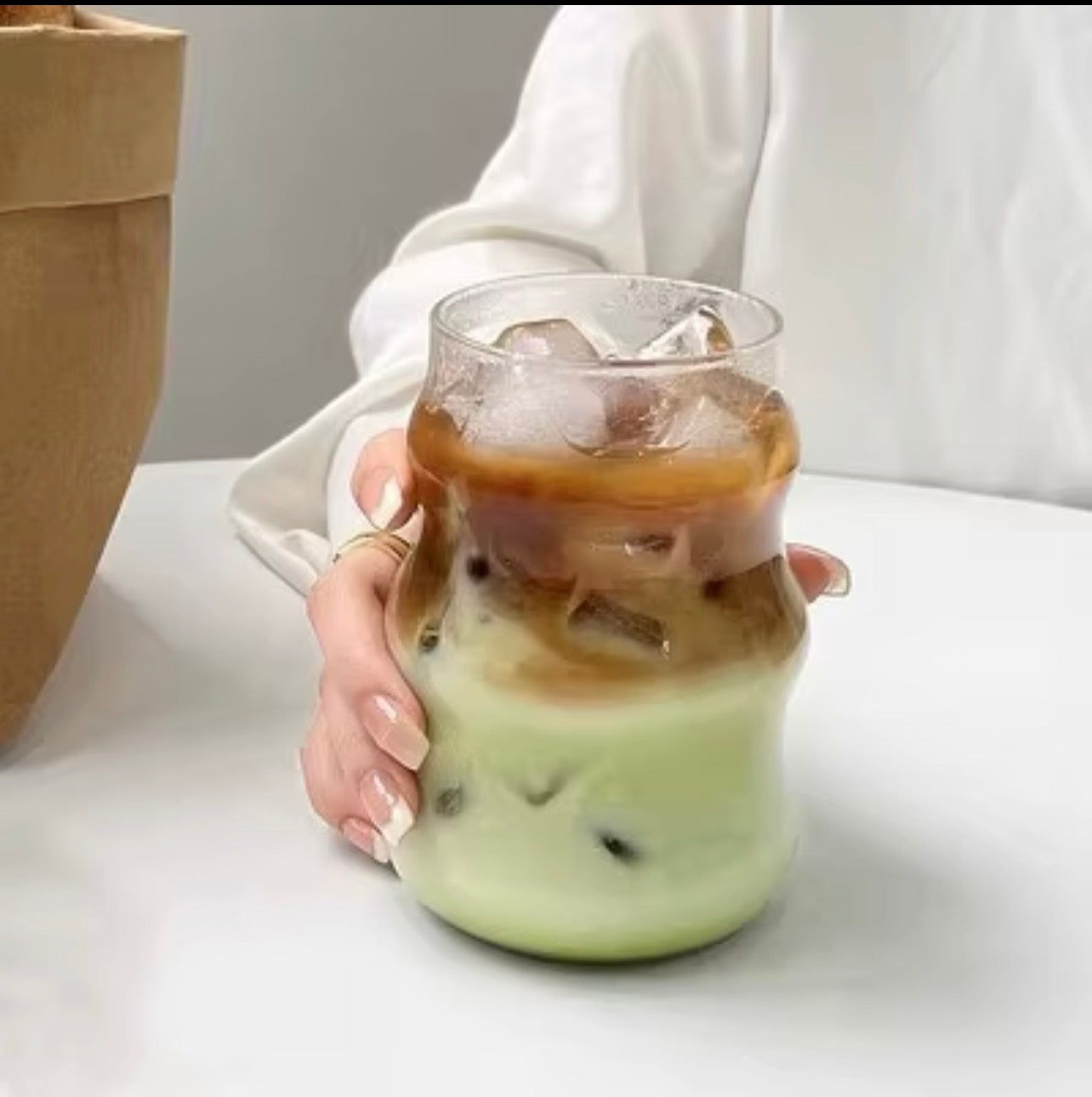 Matcha latte cup π΅