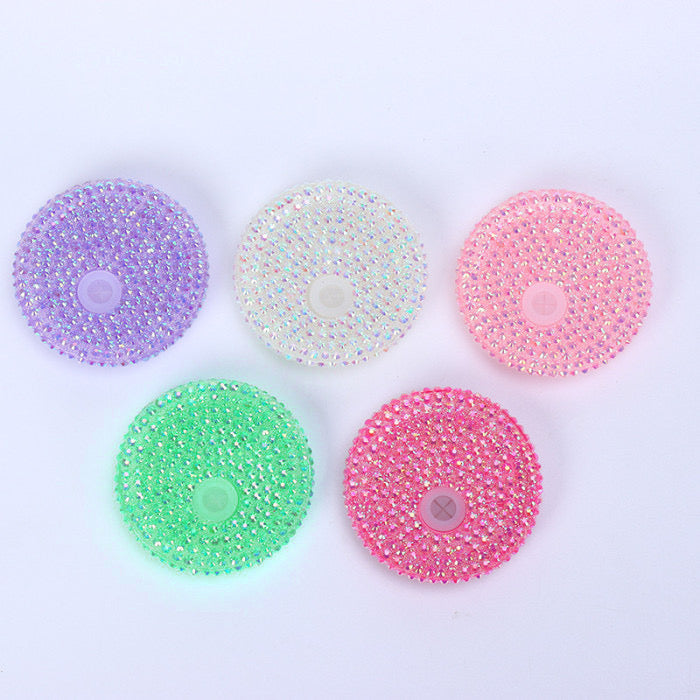 Bedazzled plastic lid ๐