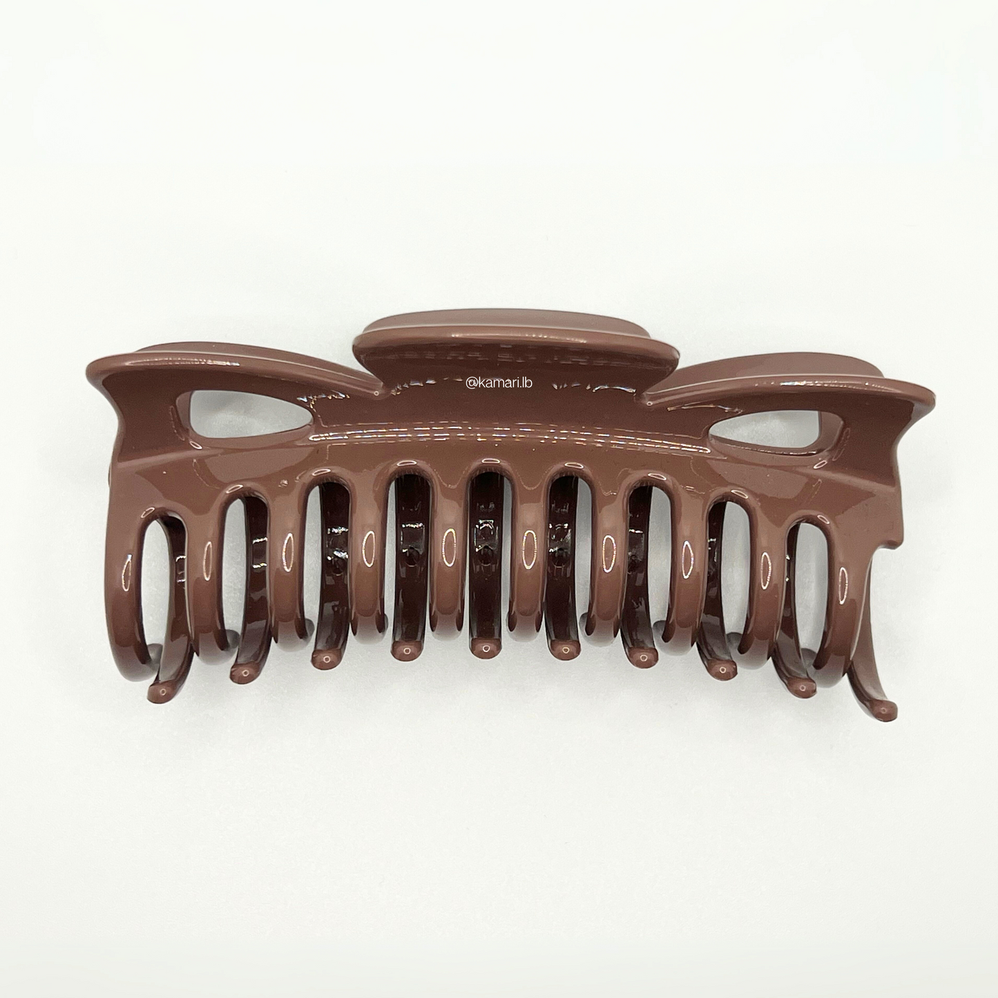 Vintage brown Big Claw Clip