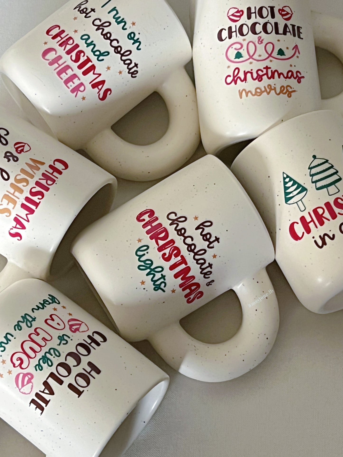 Christmas Ceramic Mugs 🎄