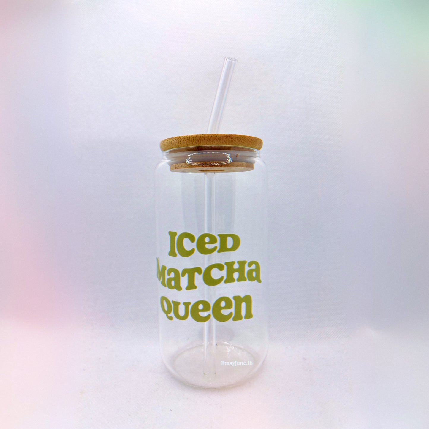 Iced matcha Cup 🍵