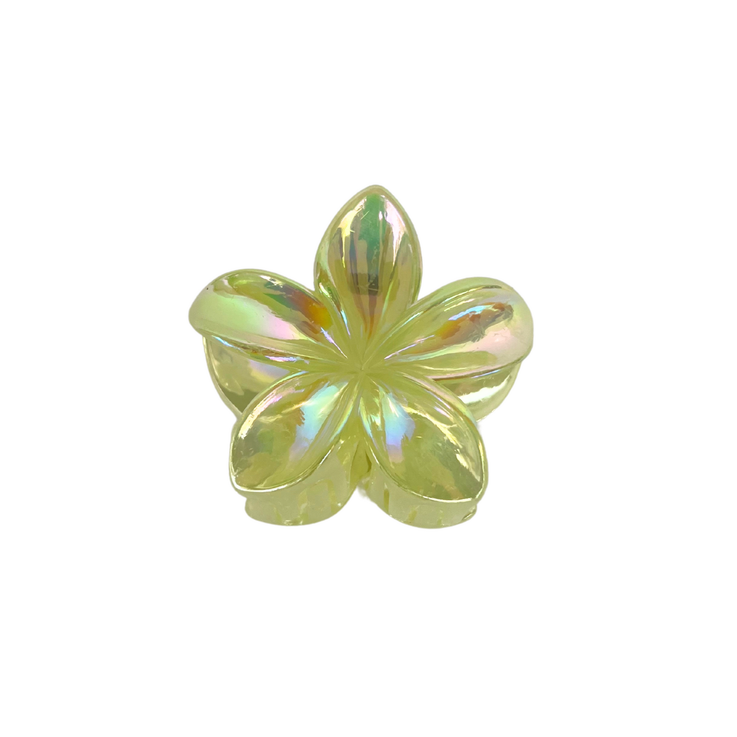 Plumeria Flower Claw Clip