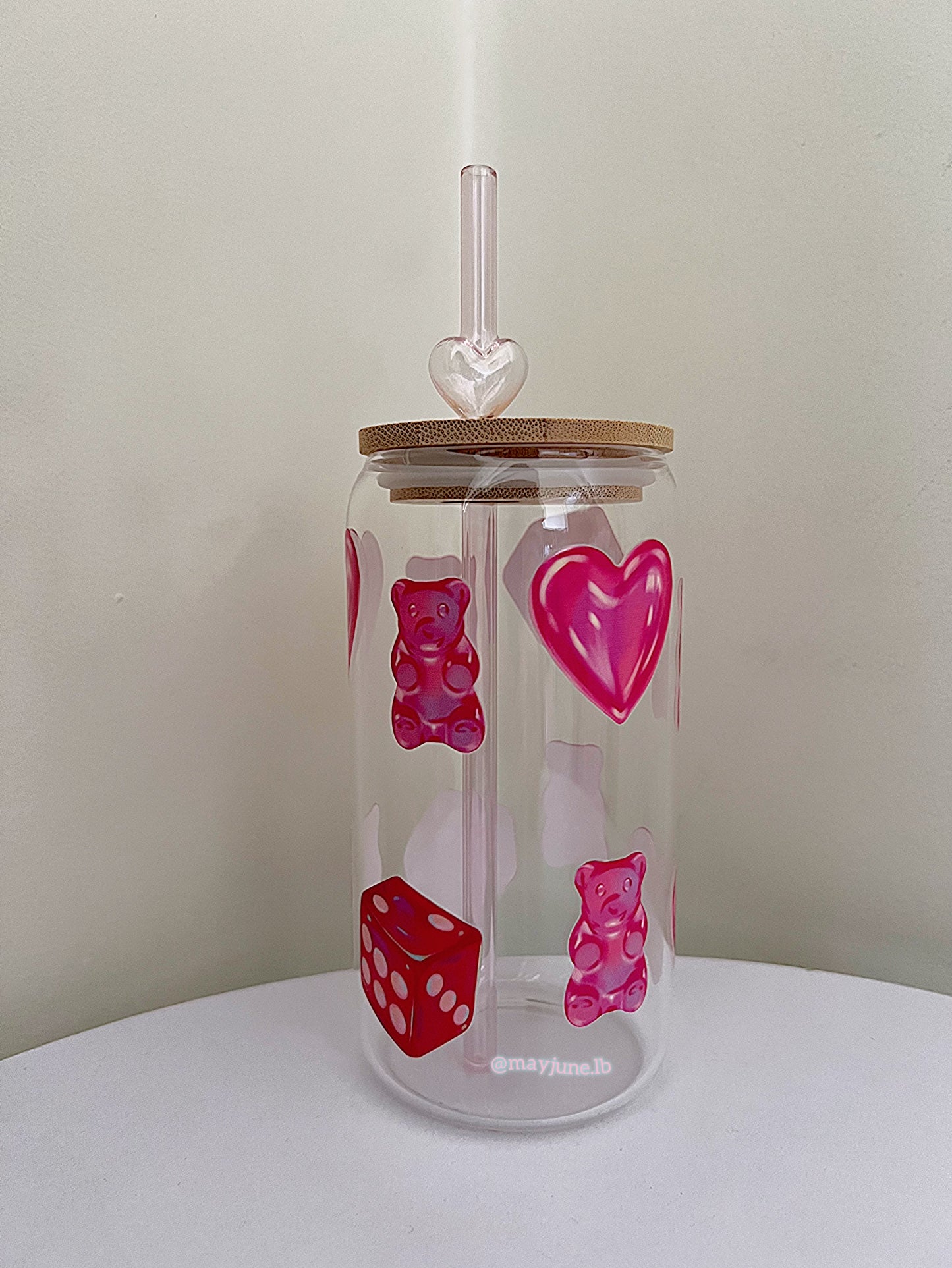 Summer lover Gummy bear cup 🐻 🎲