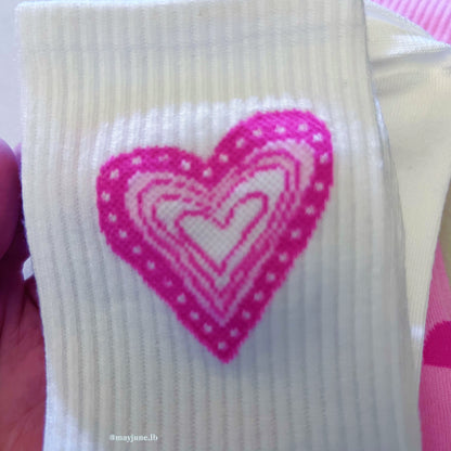 Cute Heart socks 💗
