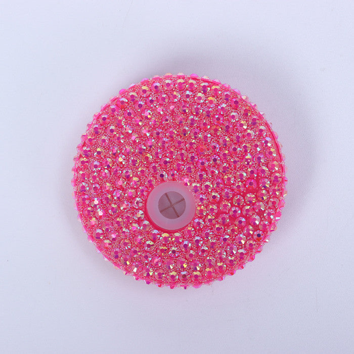 Bedazzled plastic lid 💖