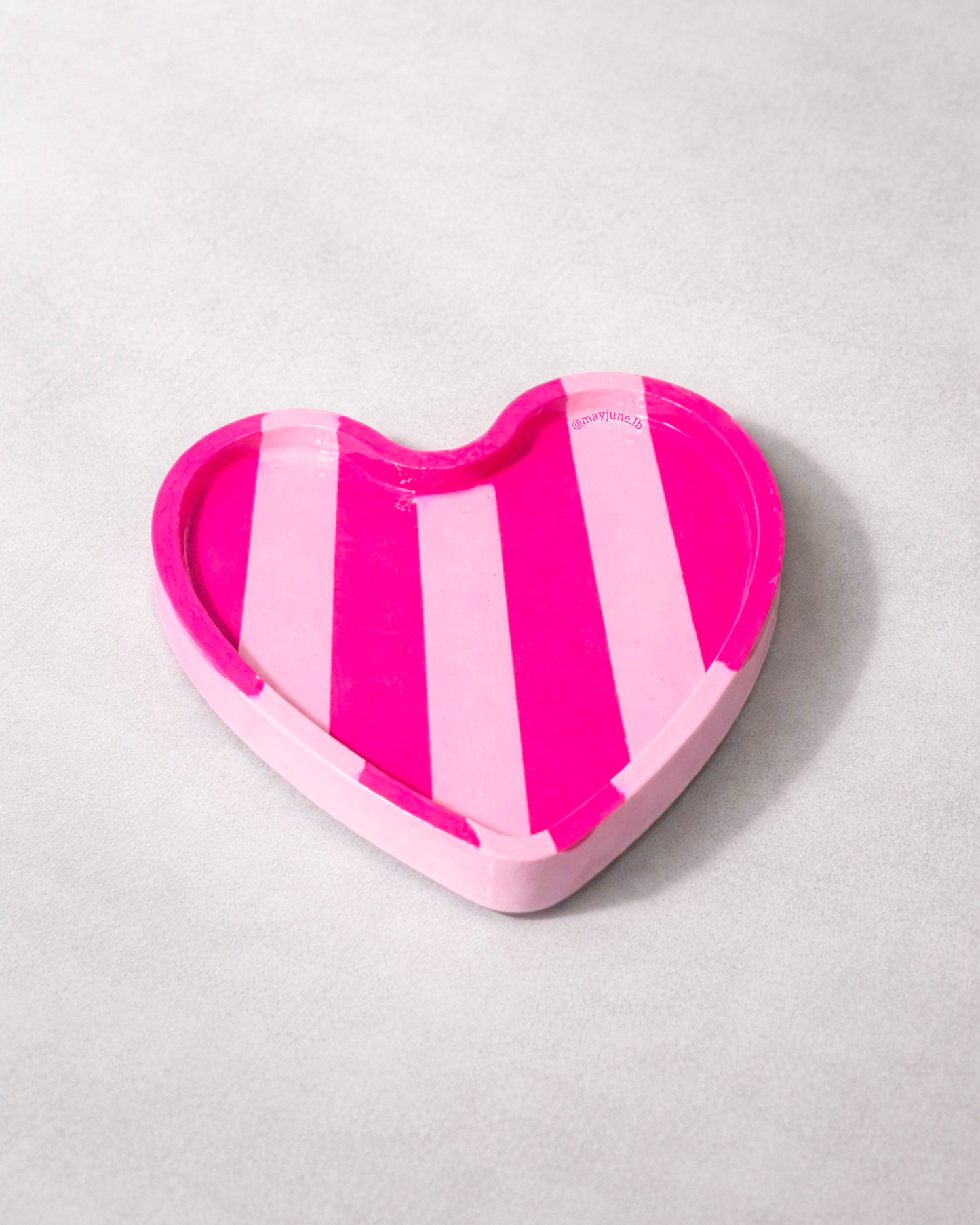 Stripe Me Pink trinket tray 💖
