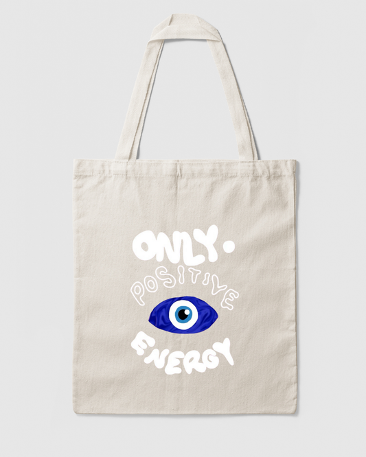 Positive energy tote bag 🧿