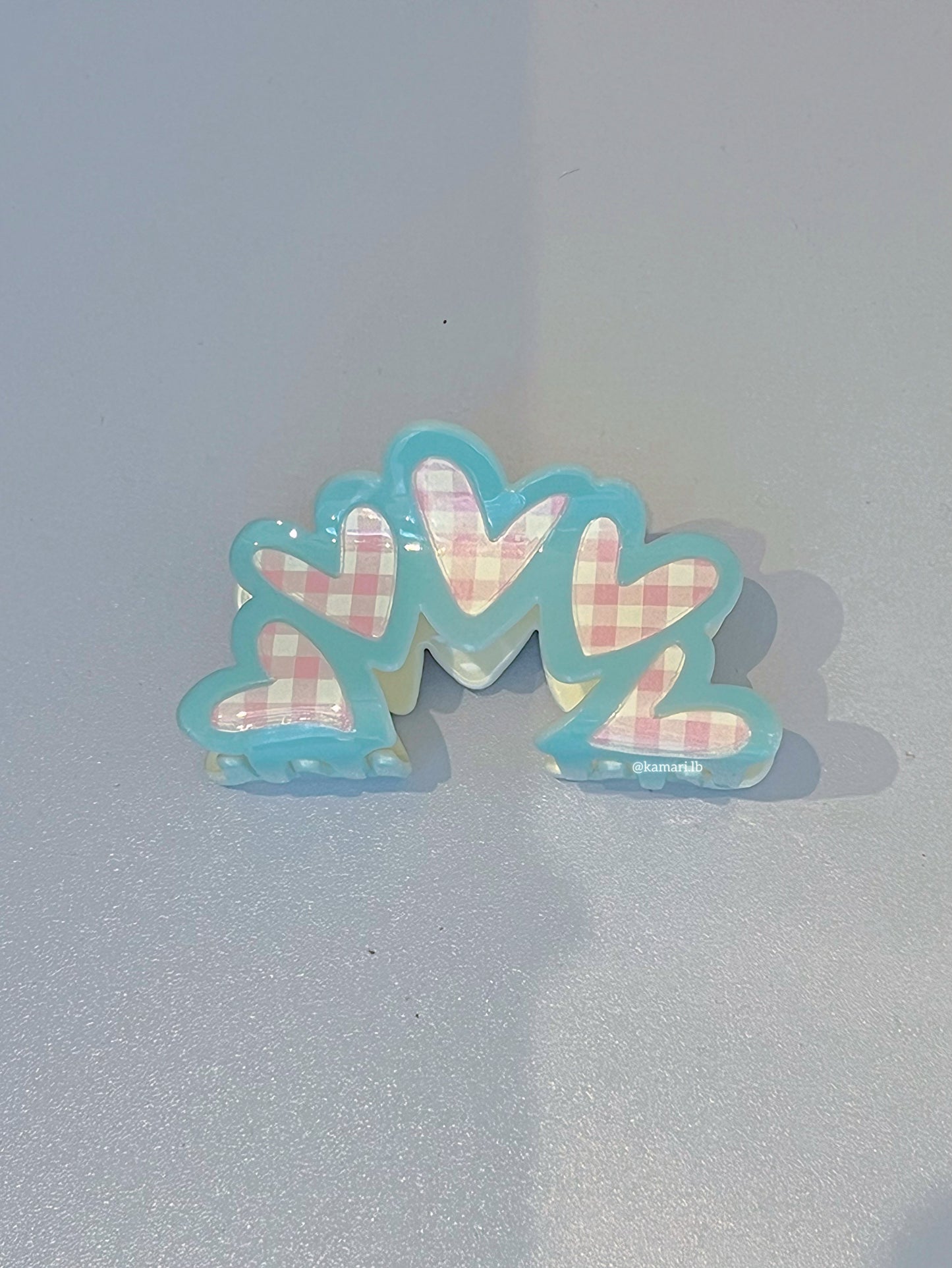 Cute heart clips