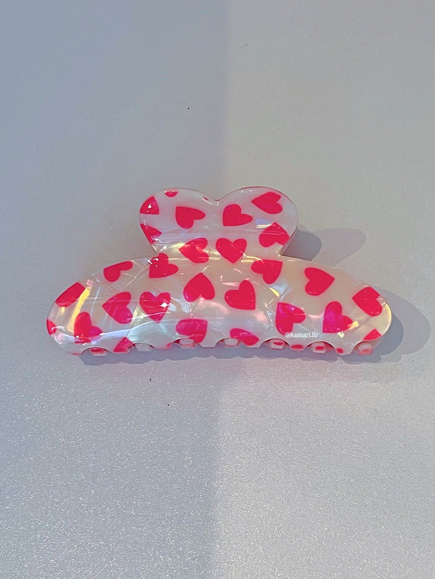 Pink hearts clip 💗