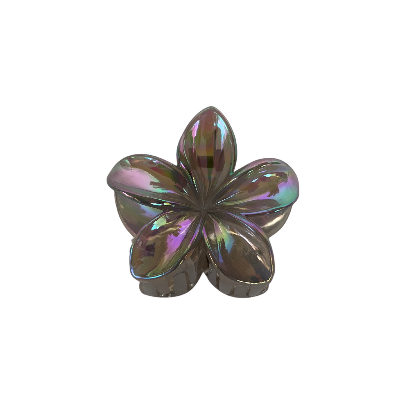 Plumeria Flower Claw Clip