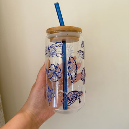 Ocean Babe cup 🌊🩵🍍