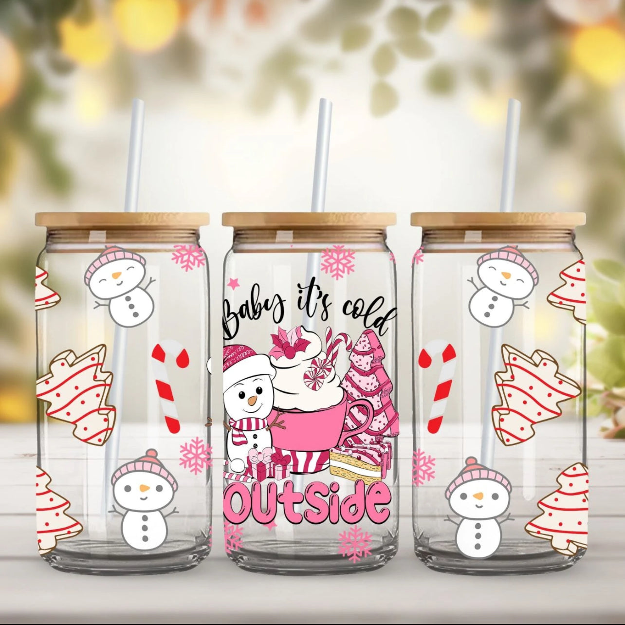 Snowman ☃️ Christmas Cup