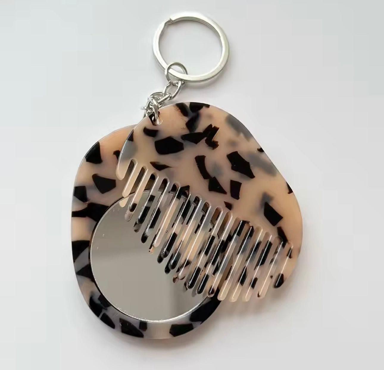 Initial Hair Bestie Keychain ✨