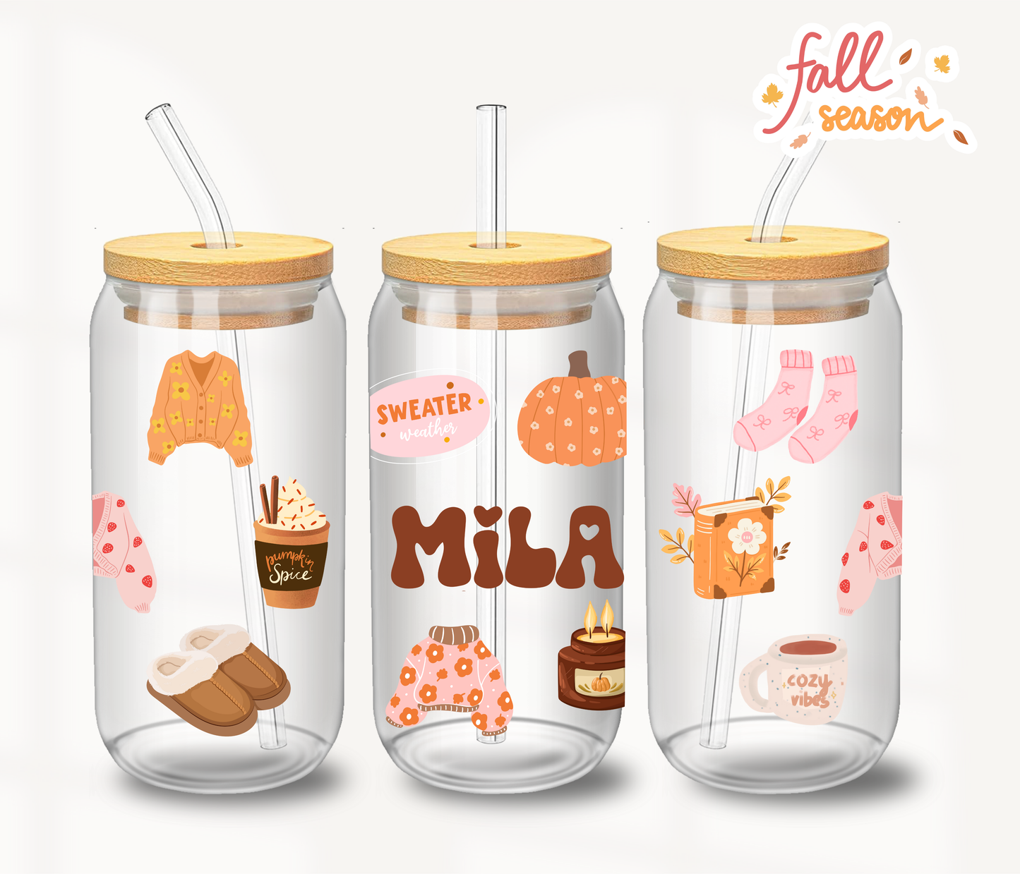 Fall Season Cup 🧡🤎