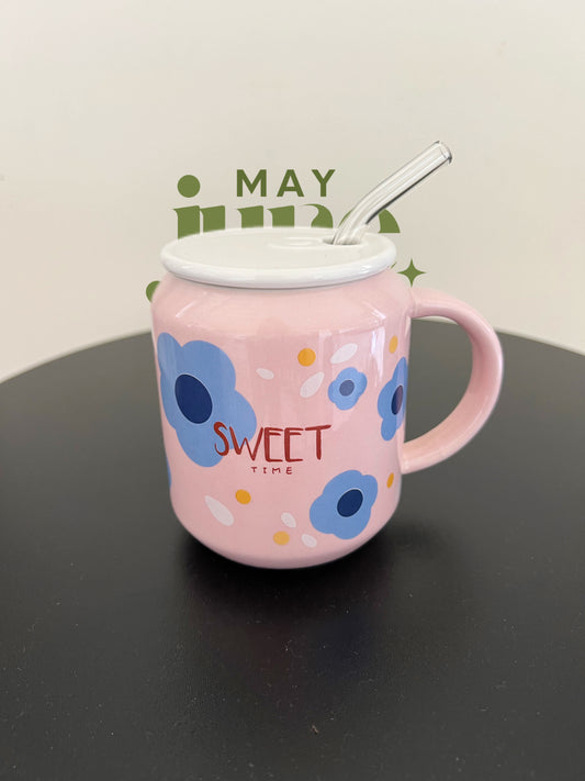 Ceramic Mug with lid
