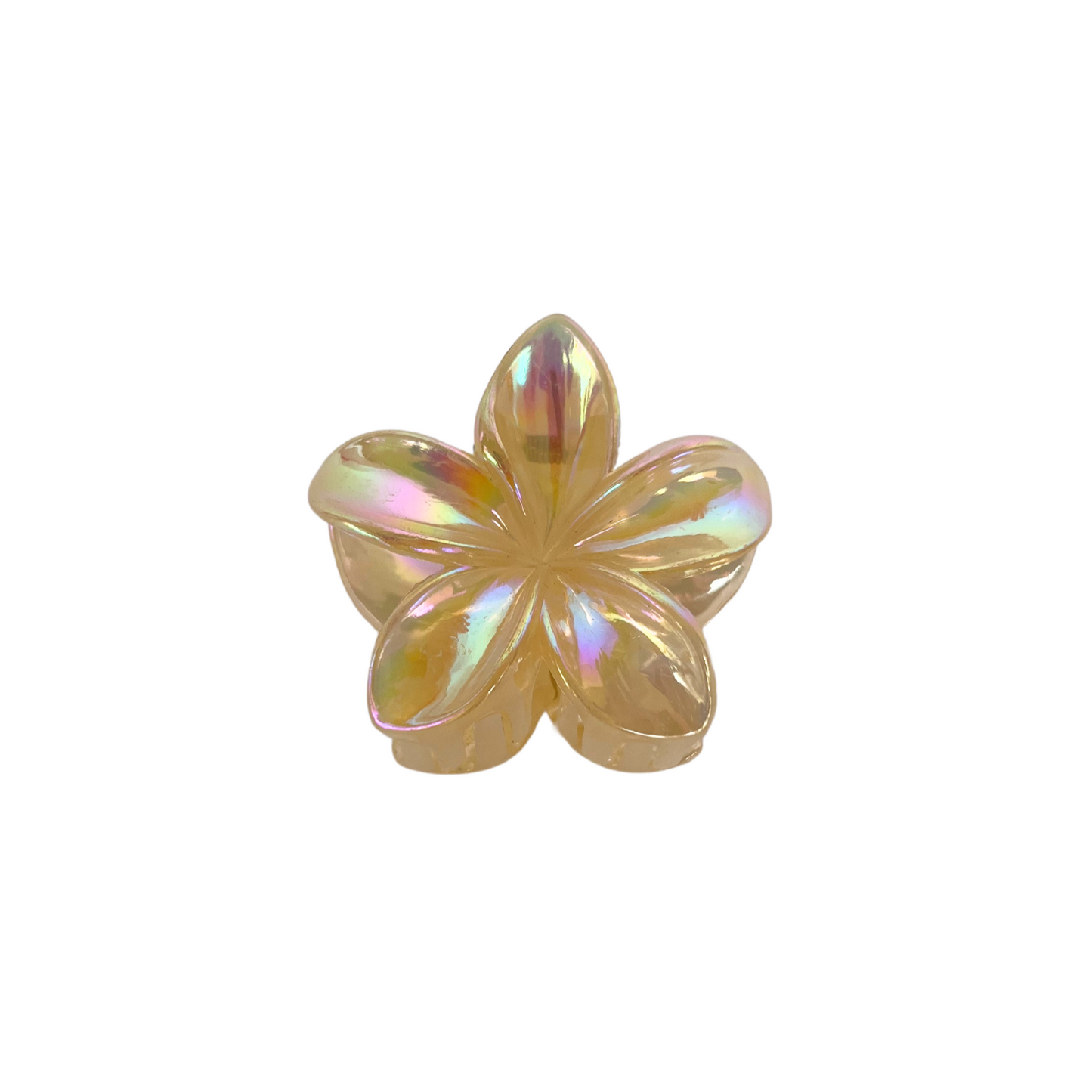 Plumeria Flower Claw Clip