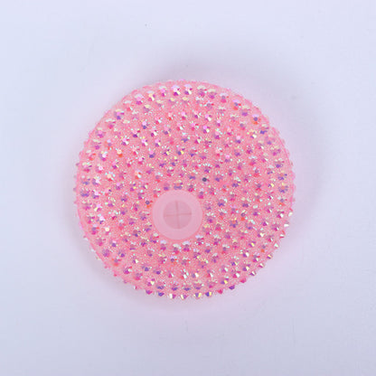 Bedazzled plastic lid 💖