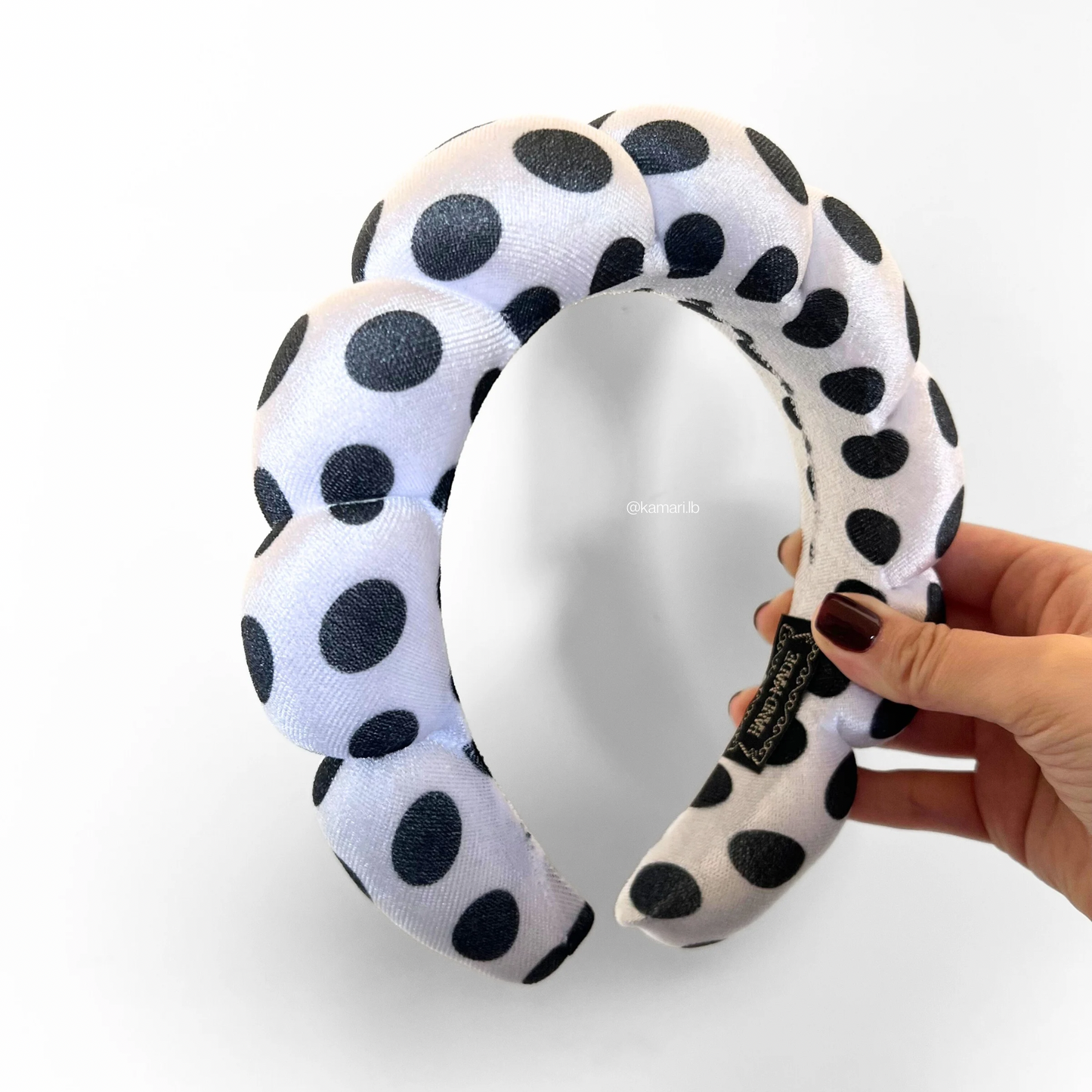Polka Dots Bubble Headband