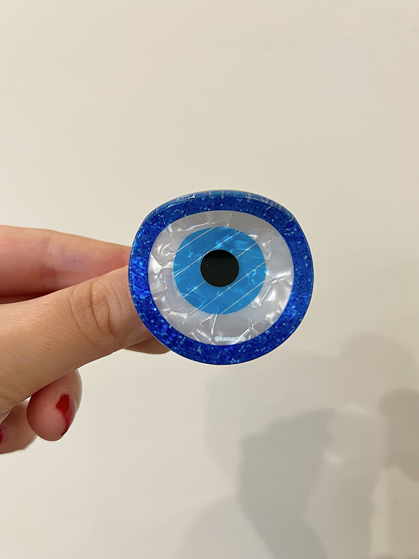 Round Evil eye Claw Clip 🧿