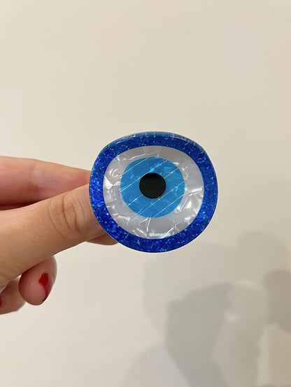 Round Evil eye Claw Clip 🧿
