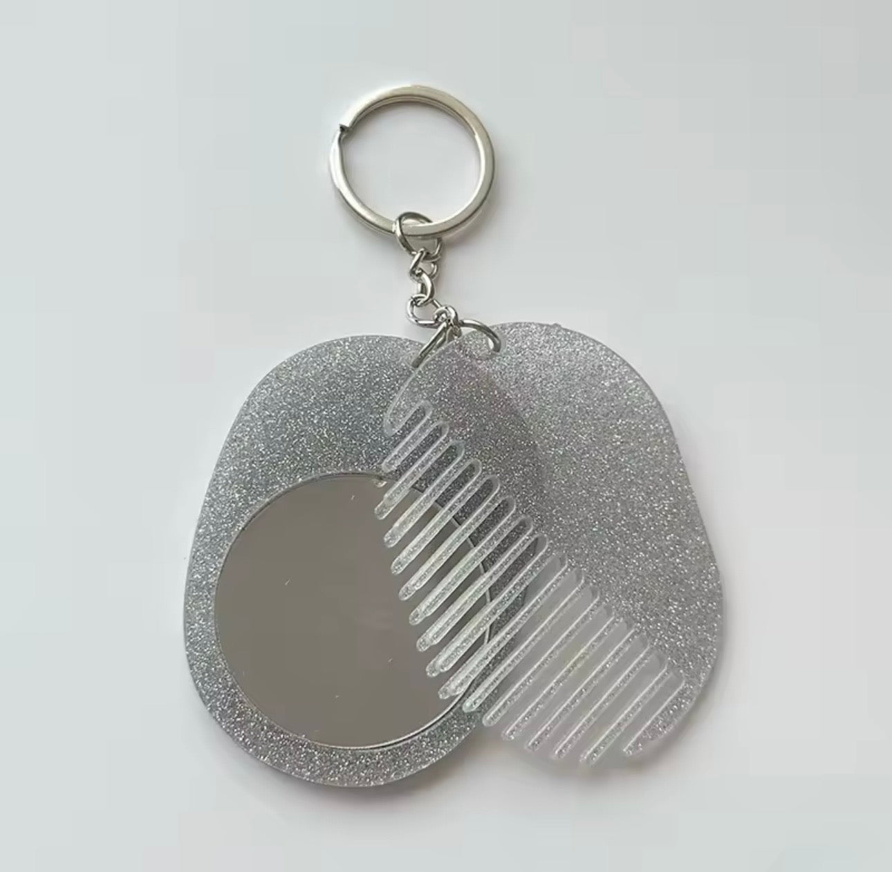 Initial Hair Bestie Keychain ✨