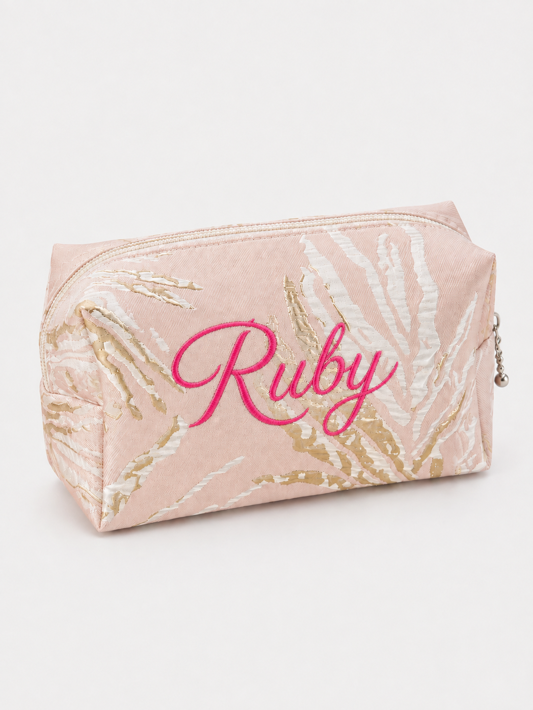 Rosé Palm Pouch