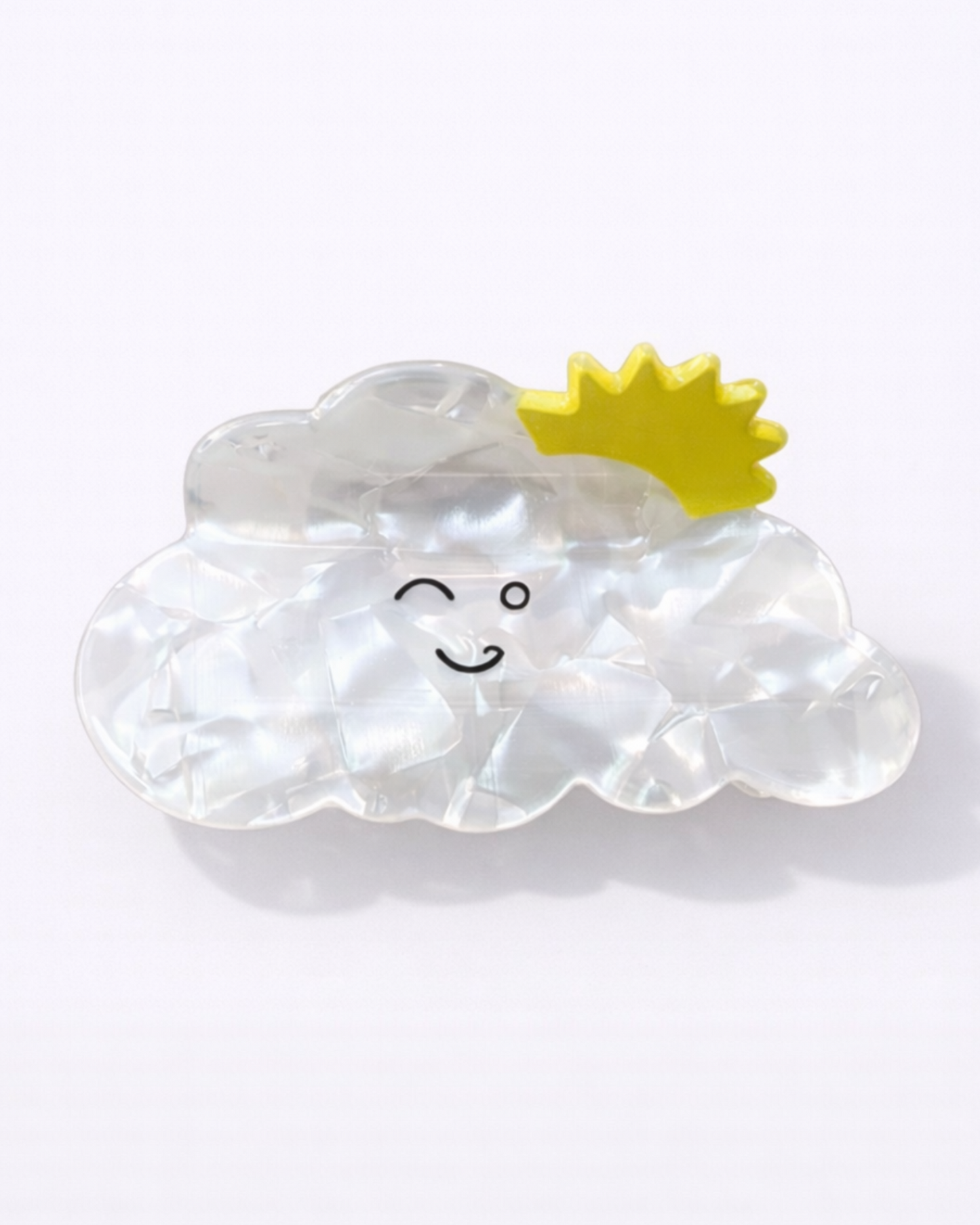 Cloudy moods claw clip