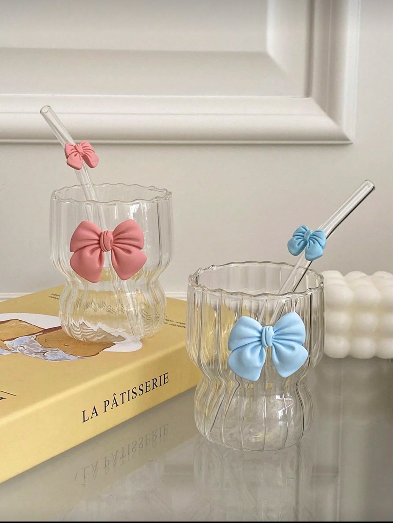 Kawaii ribbon cup 🎀