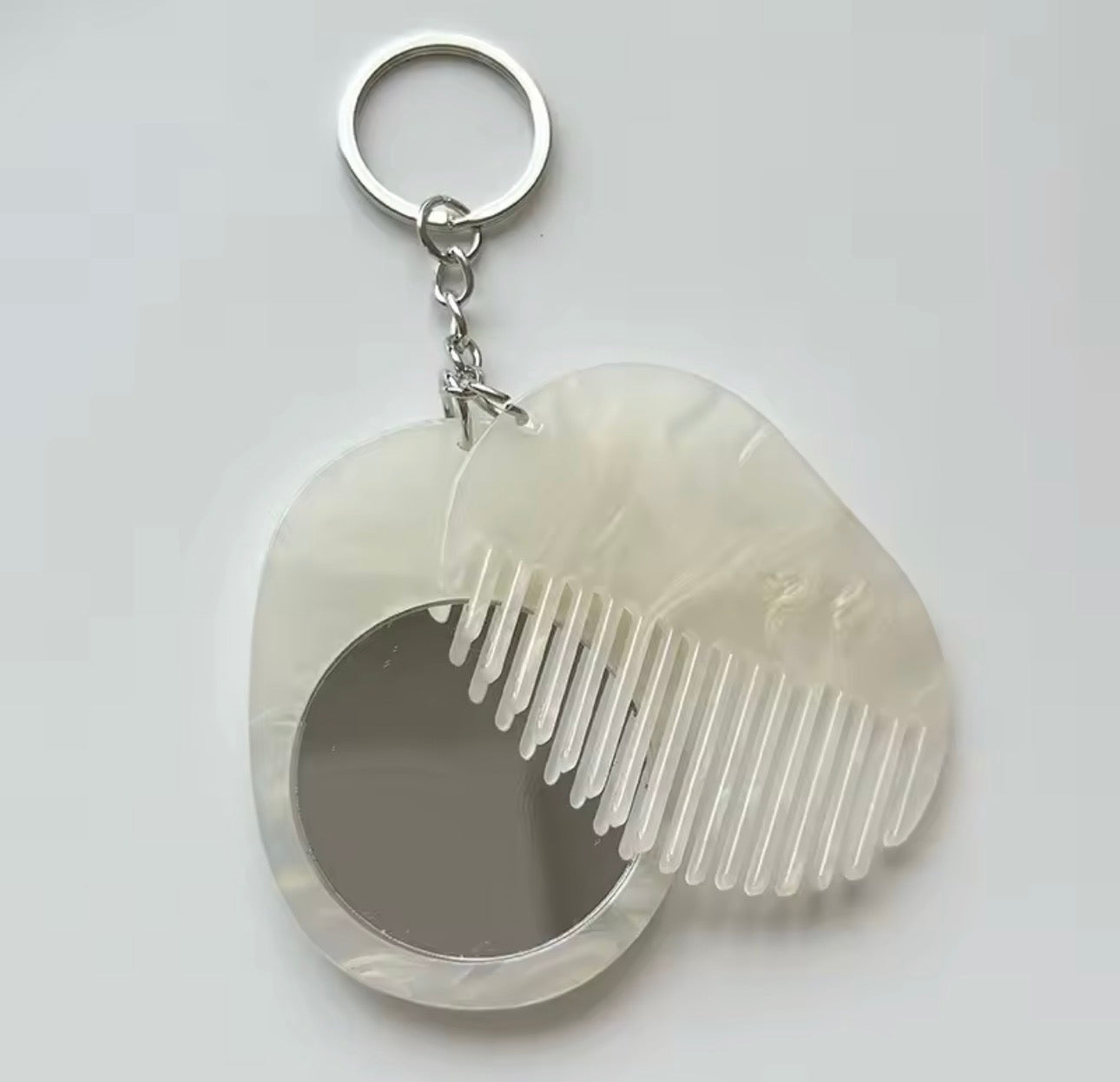 Initial Hair Bestie Keychain ✨