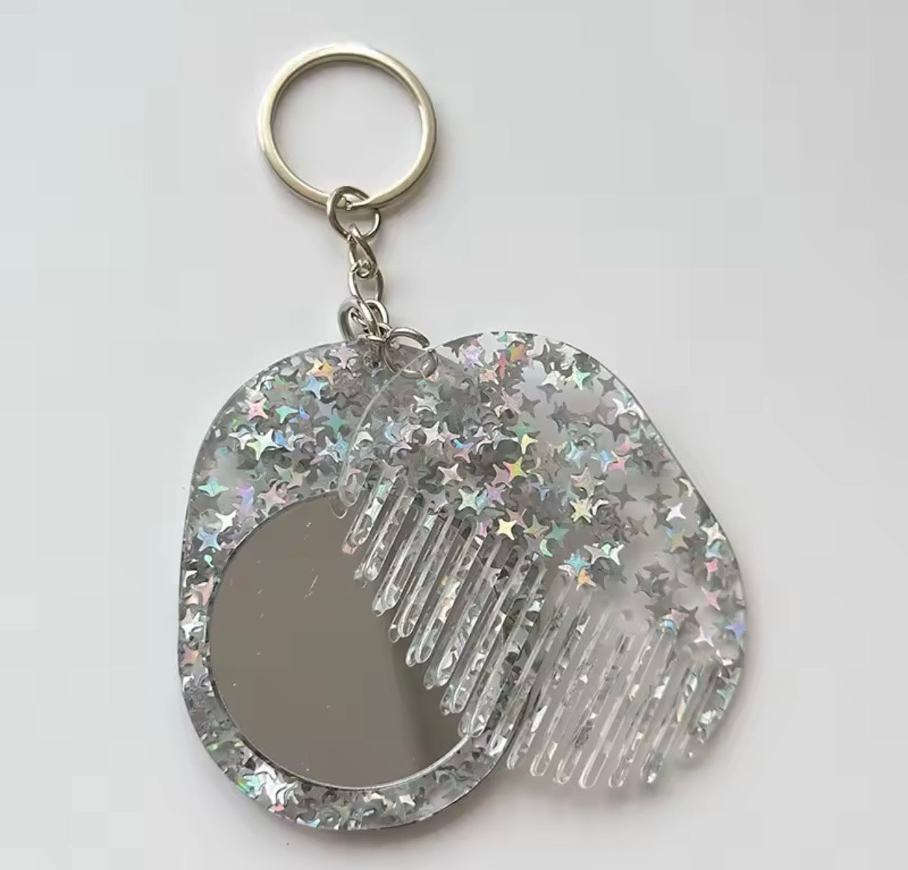 Initial Hair Bestie Keychain ✨