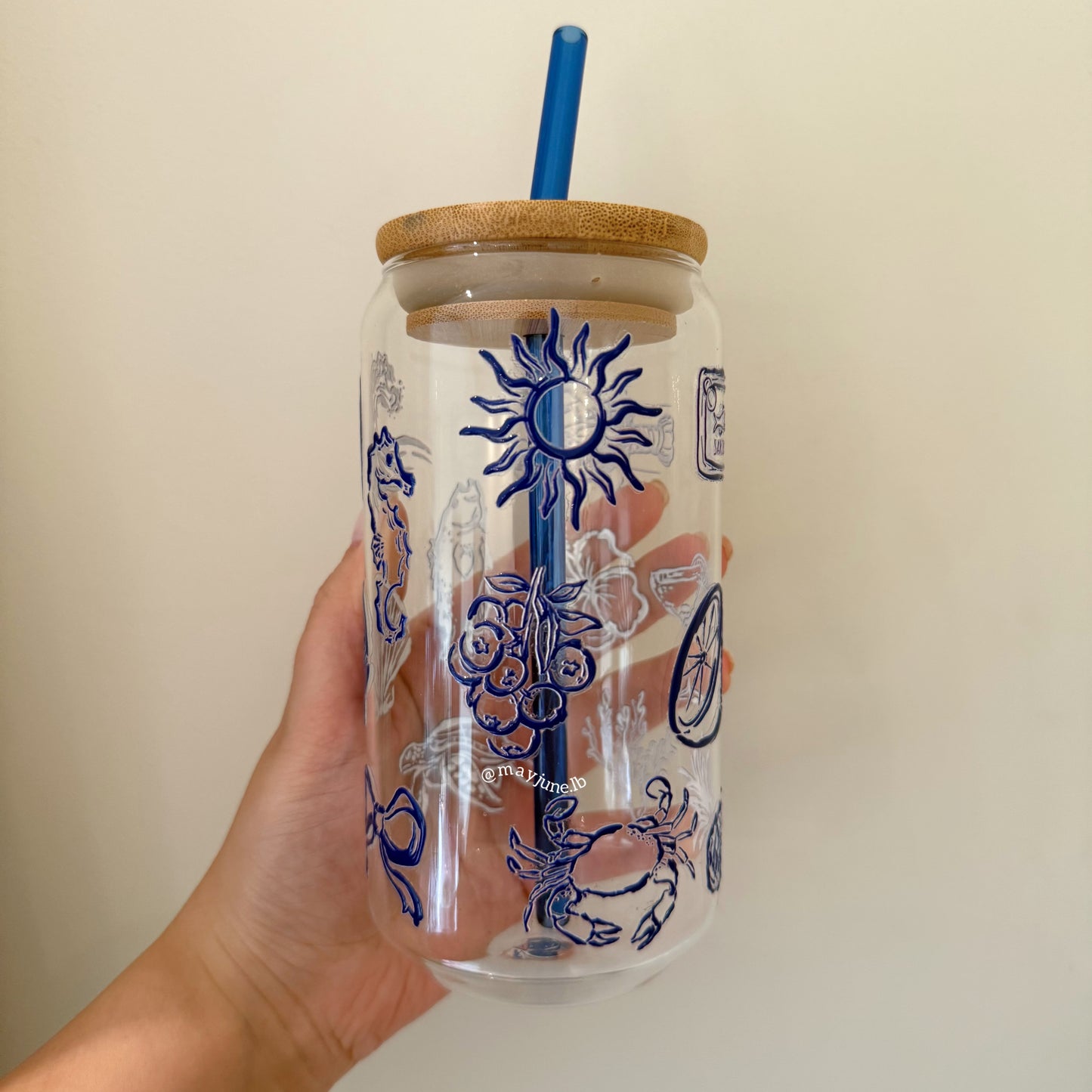 Ocean Babe cup 🌊🩵🍍