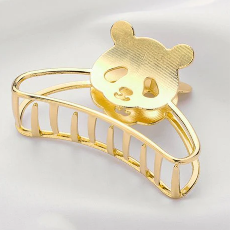 Panda Metal Claw Clip