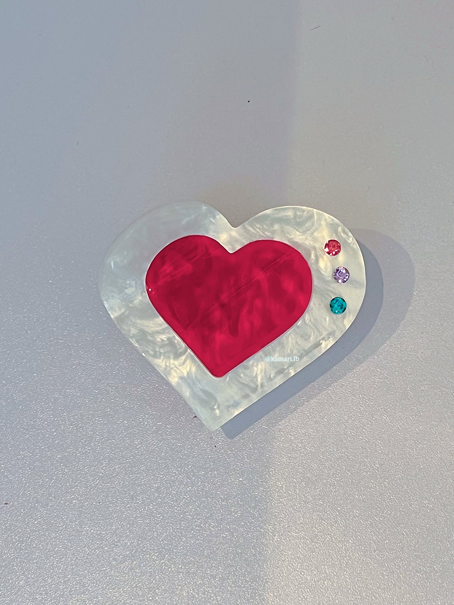 Heart shaped clip 💗