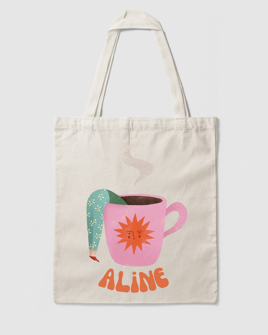 Coffee please tote bag