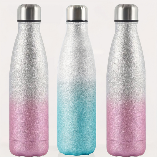 Glitter Stainless steel Water Bottle 💦